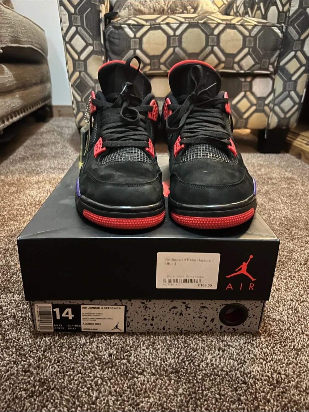 Jordan 4 Raptors